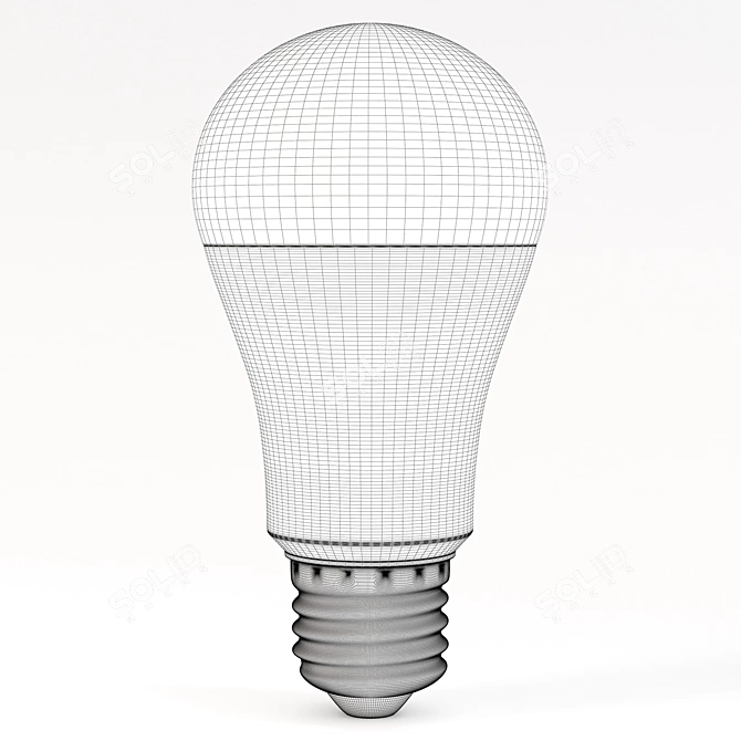 Title: MAXUS A60 12W 4100K Lamp 3D model image 2