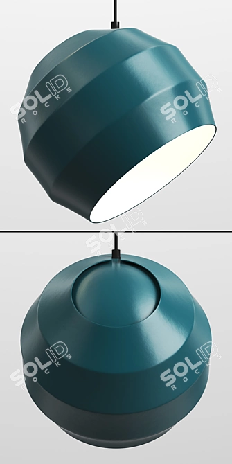 Pitch Pendant Lamp: Vitamin Power 3D model image 2