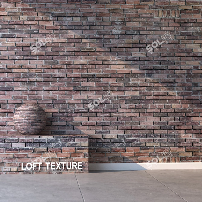 Title: Seamless Brick Texture 6000x4000 3D model image 2