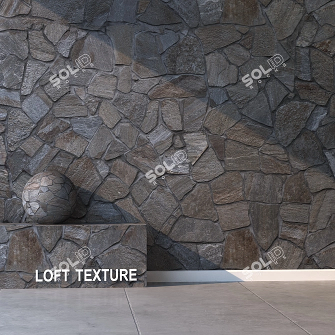 Ethereal Stone Texture 3D model image 2