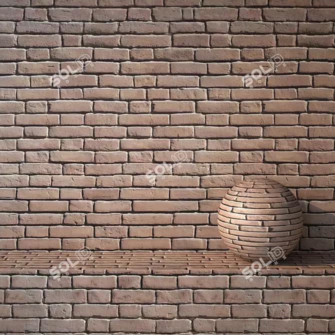Seamless Brick Texture - 4000x6000 3D model image 1