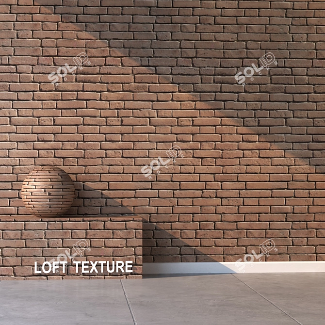 Seamless Brick Texture - 4000x6000 3D model image 2