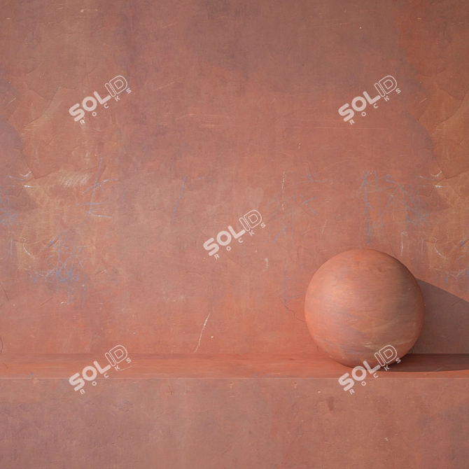 Seamless Plaster Texture 3D model image 1