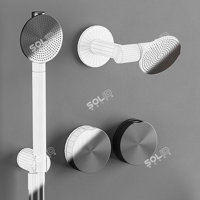 CEA Giotto: Stylish Faucet Collection 3D model image 3