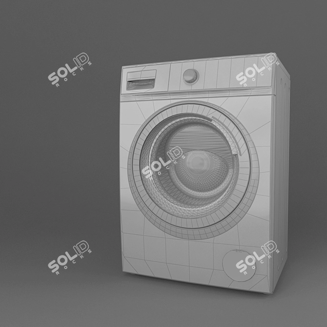 ATLANT 2014 SMART ACTION: Advanced Washing Machine 3D model image 2