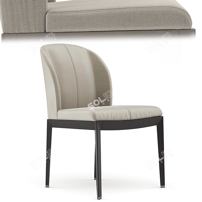 Giorgetti Basic Leather Jacket 3D model image 2