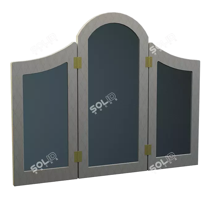 Foldable Mirror: 62cmx80cm 3D model image 1