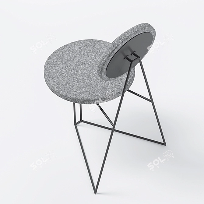 Modern Lokki Chair: Sleek Design & Comfort 3D model image 2