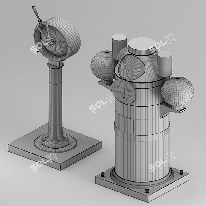 Ship Telegraph Navigator 3D model image 3