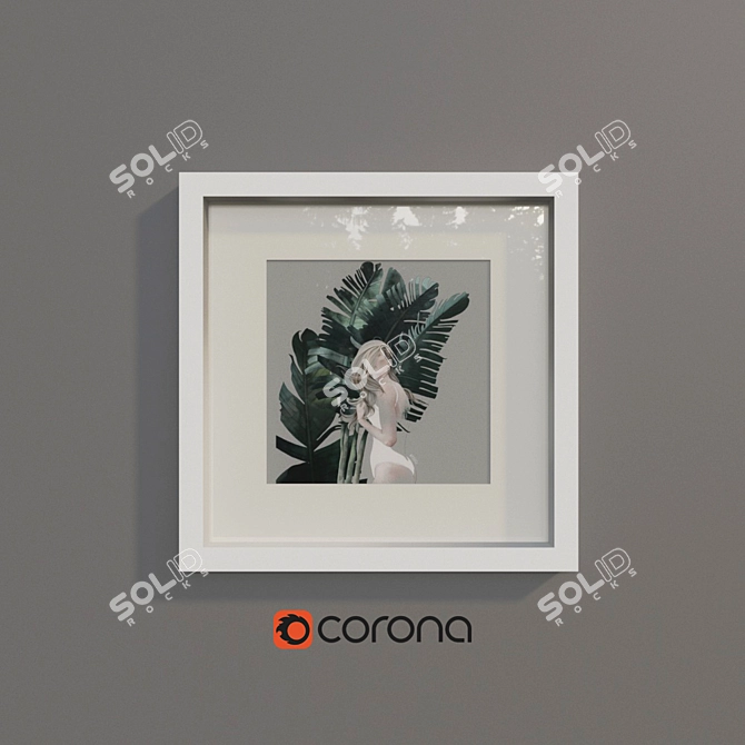 Ribba 50x50 Frame - Interior Perfection 3D model image 1