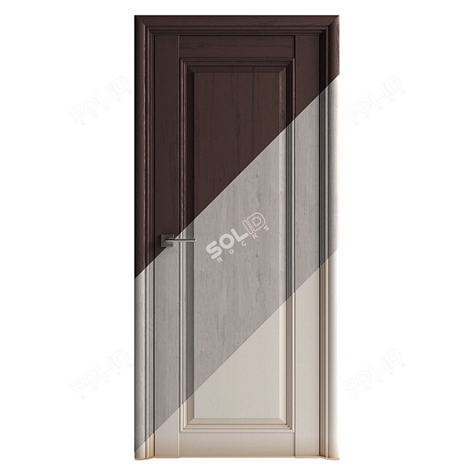 Versatile Set of 5 Stylish Doors 3D model image 2