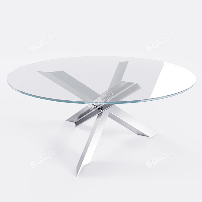 Sleek & Modern Bolt Table 3D model image 3