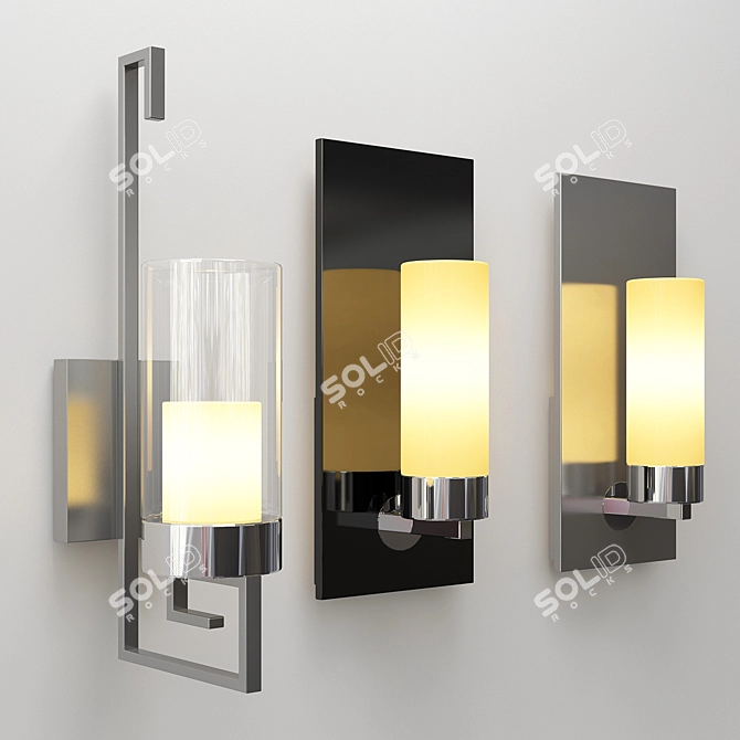 Elegant Illumination: Ikea Candelabros Lamp 3D model image 1