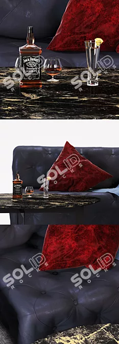 Modular Sofa Set: Versatile and Stylish 3D model image 2