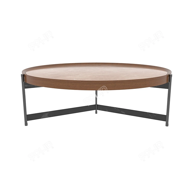 Modern Coffee Table: Macchiato Collection 3D model image 1