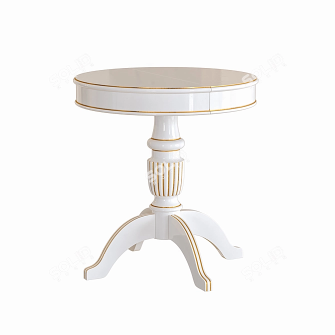 Elegant Paola Table | Stylish Furniture for Your Home 3D model image 1