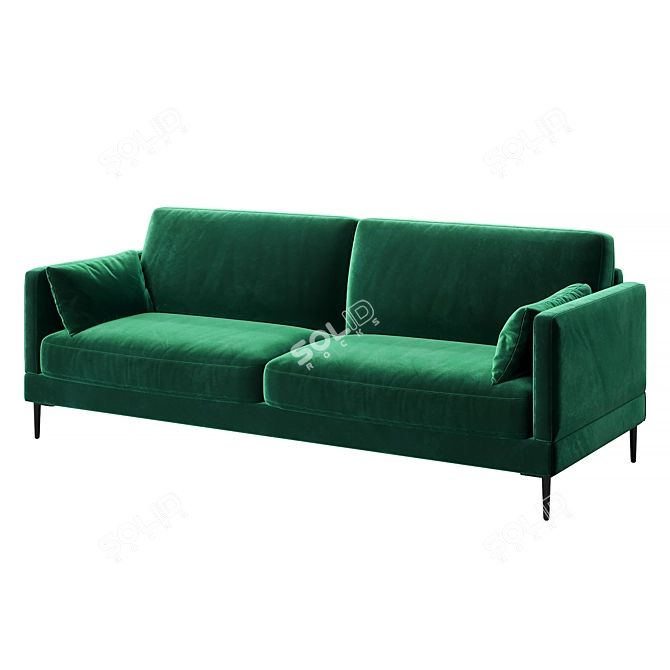 Elegant Anton Sofa - Mesonica 3D model image 1