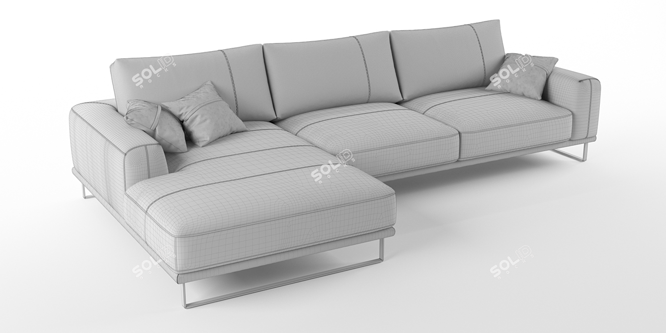Versatile Space-Saving Sofas 3D model image 3