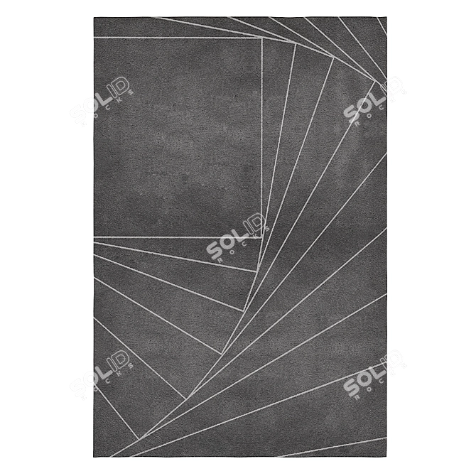 Artistic Inception Rug - 2000x3000 mm 3D model image 1