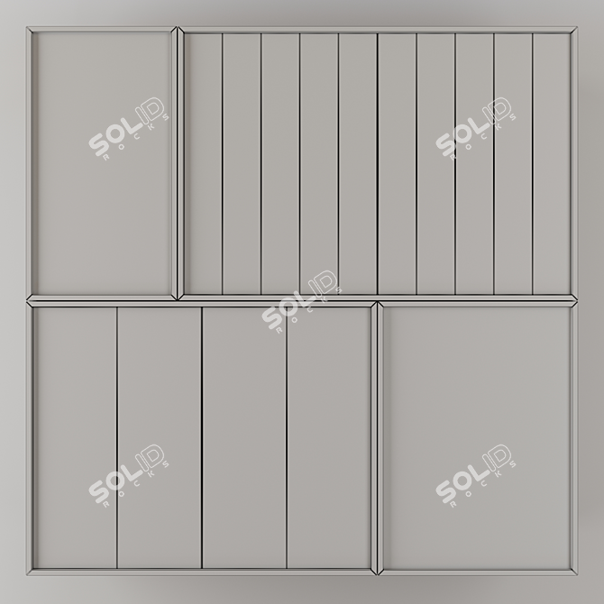 Wolfang Storage Cabinet - Meridiani 3D model image 3