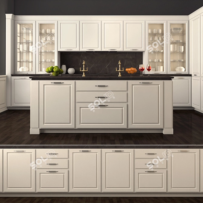 Elegance in the Kitchen: SCIC Gonzaga 3D model image 2