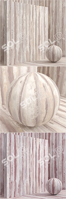 Seamless Wood Material Set 3D model image 2