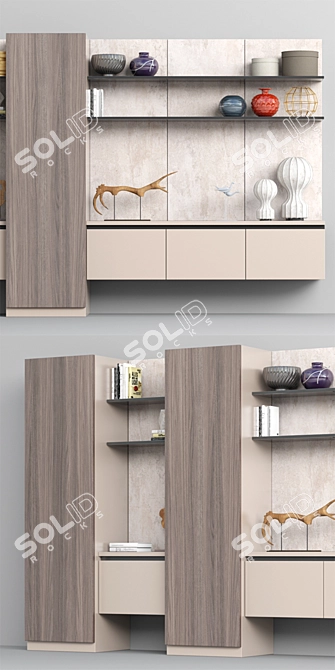 Ready-to-Use Stand Models 3D model image 2