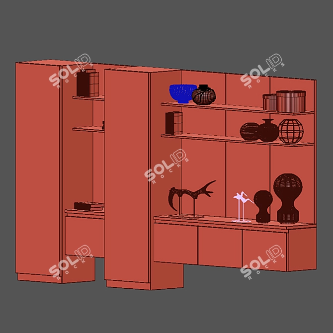 Ready-to-Use Stand Models 3D model image 3