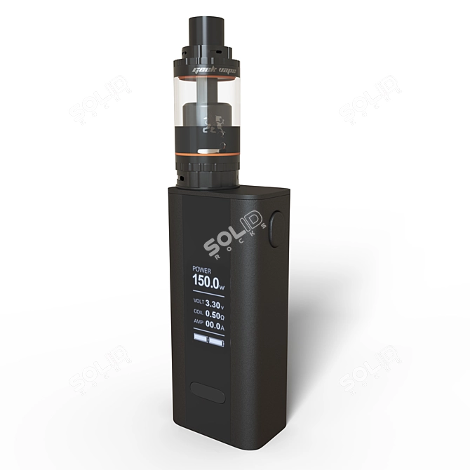 CUBOID 150w + Griffin 25 Plus: Unleash Vaping Power! 3D model image 3