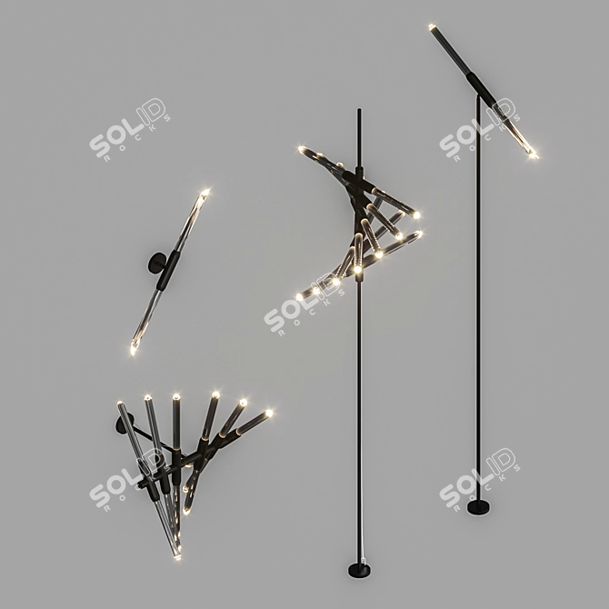 Element Sconce & Table Lamp 3D model image 1