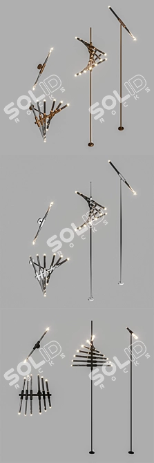 Element Sconce & Table Lamp 3D model image 2