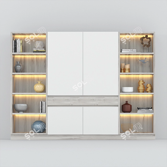 Ready-to-use Stand Models & Scenes 3D model image 1