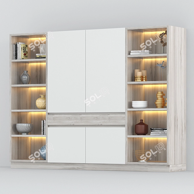 Ready-to-use Stand Models & Scenes 3D model image 2