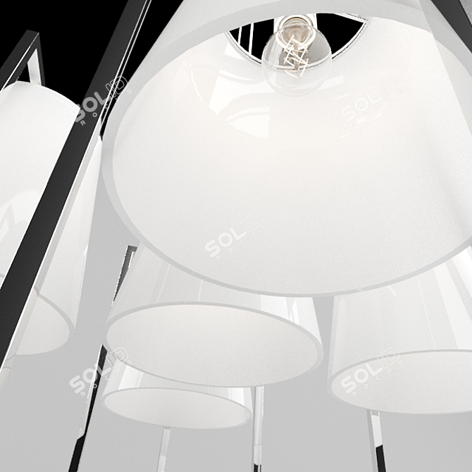 Astley Hurricane Ceiling Lamp 3D model image 3