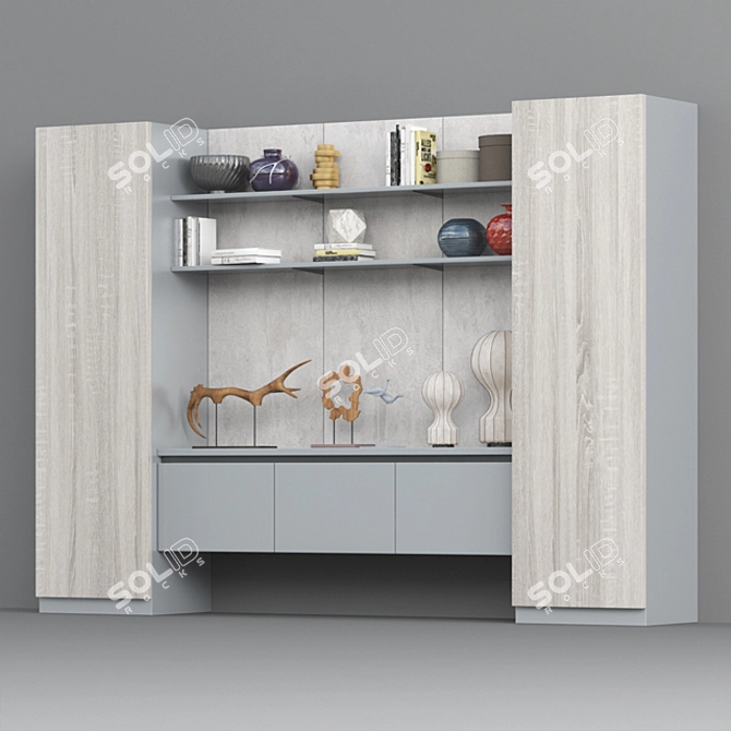 Ready-to-Use Stand Set 3D model image 2