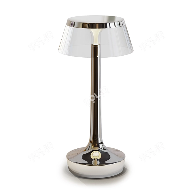 FLOS Bon Jour Unplugged: Elegant Portable Lighting 3D model image 1