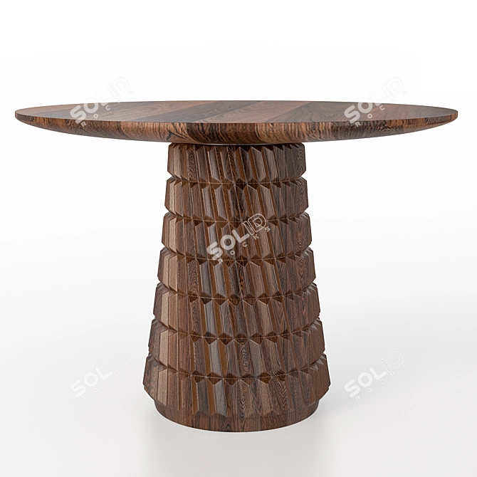 Contemporary Elegance: Sefefo Occasional Table 3D model image 2