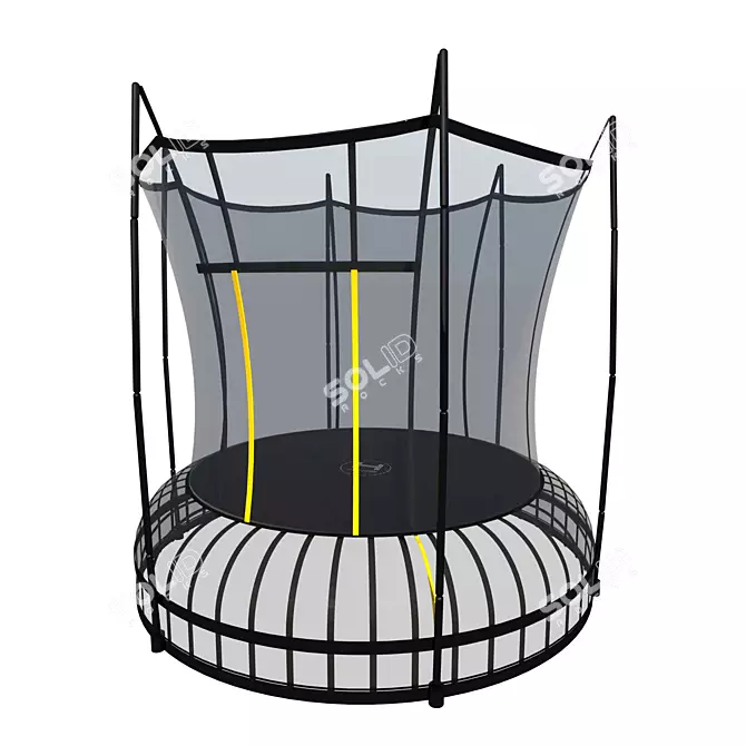 Hasttings Space Trampoline: Safe & Spacious 3D model image 1