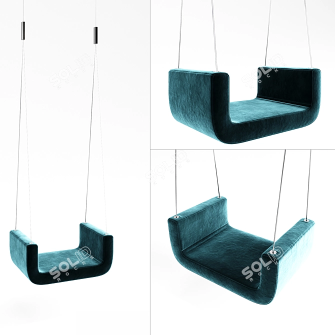 Softline Me&U Nursery Swings 3D model image 1