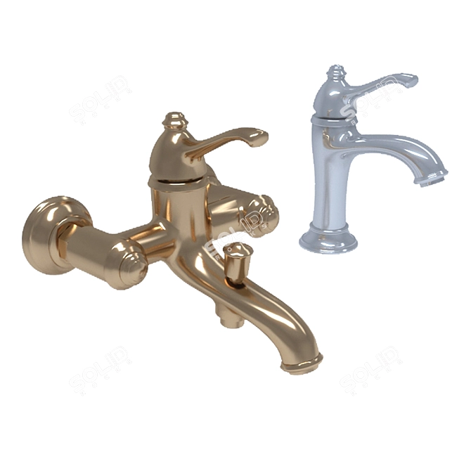 Modernize your space with Artdeco Kale 3D model image 1