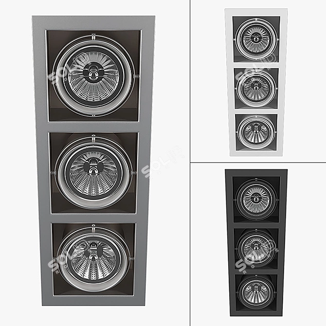 Cardano Lightstar Spotlights 3D model image 1