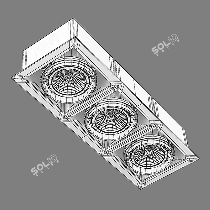 Cardano Lightstar Spotlights 3D model image 3