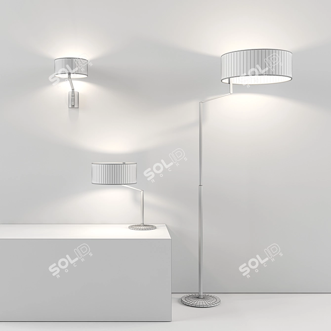 Twist LEDS C4 Lighting Collection 3D model image 2