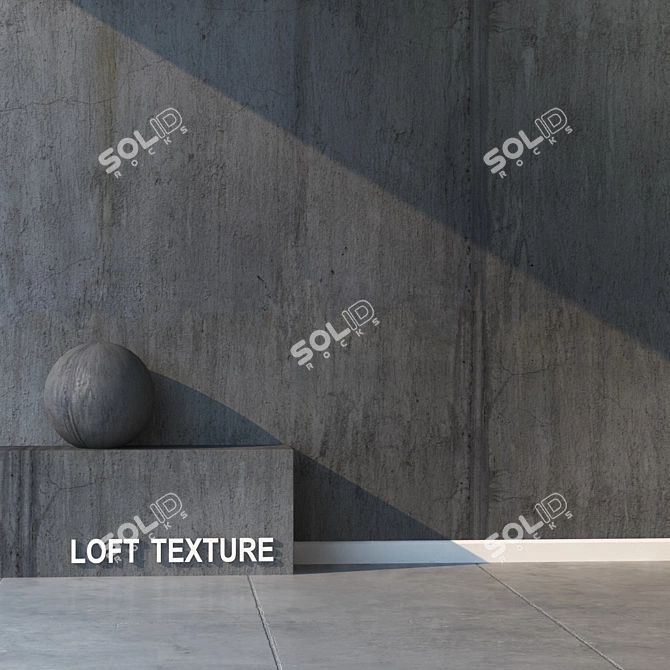 Title: Seamless Concrete Wall Texture 3D model image 2