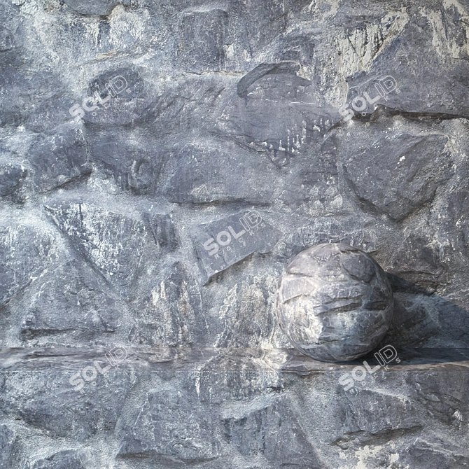 Title: Seamless Rock Texture 6000x4000 3D model image 1