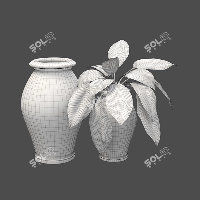 Multifunctional Electric Pot 3D model image 2