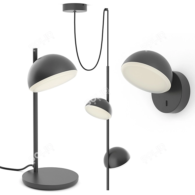 Elegant Leds C4 Lighting Set 3D model image 2