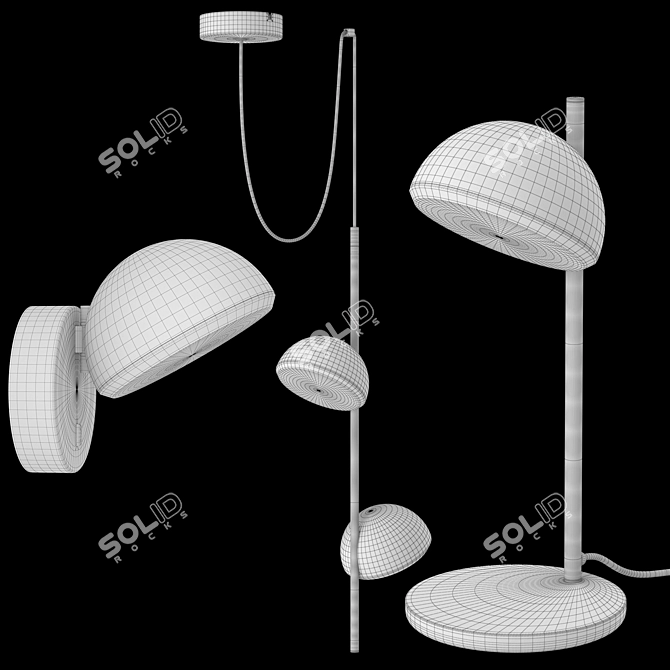 Elegant Leds C4 Lighting Set 3D model image 3