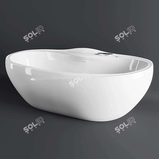 Futuristic Vitae Bath Vibrant+Aesthetic 3D model image 1