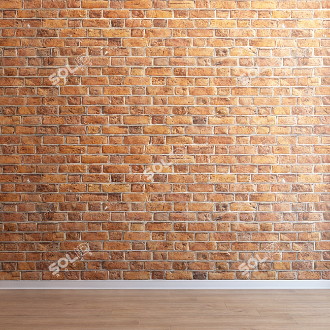 Seamless Brickwork for Stunning Interiors & Exteriors 3D model image 3